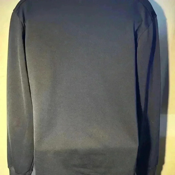Nike Golf Navy Blue Quarter-Zip Pullover, Small - Picture 3 of 4